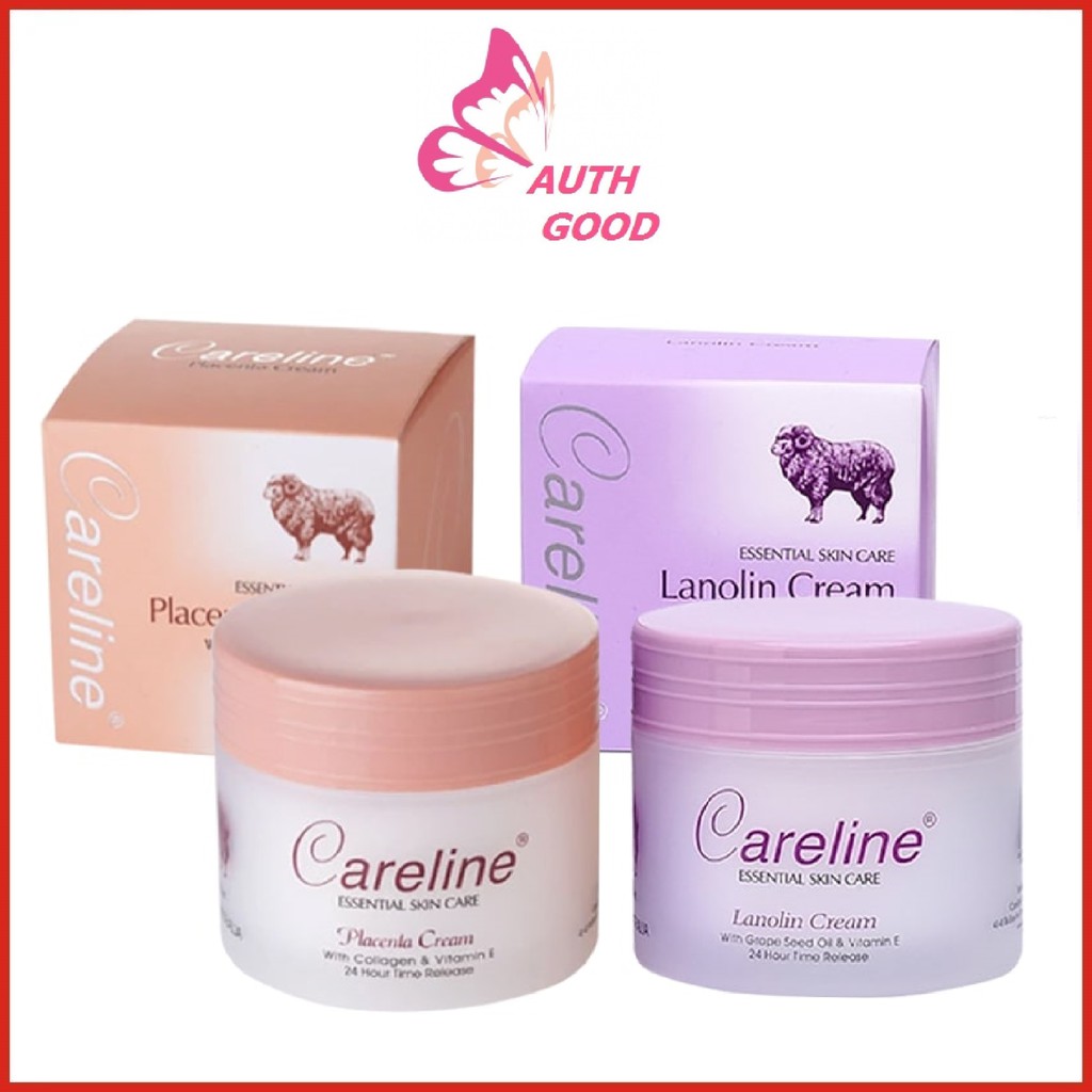 Kem cừu Úc FREESHIP kem dưỡng Careline Lanolin Cream tái tạo da 100ml