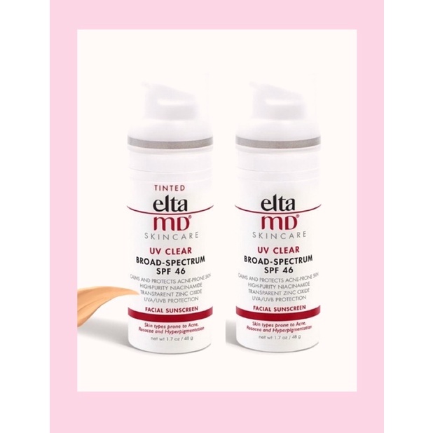 [ELTA MD] 𝐊𝐞𝐦 𝐂𝐡𝐨̂́𝐧𝐠 𝐍𝐚̆́𝐧𝐠 𝐒𝐚́𝐧𝐠 𝐃𝐚 - Elta MD UV Clear Broad-Spectrum SPF 46