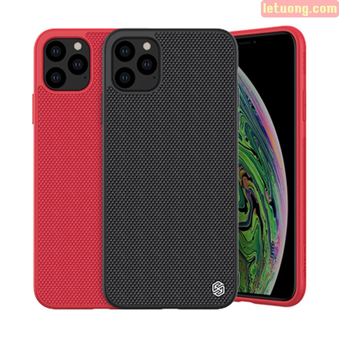 Ốp lưng iPhone 11 Pro Max Nillkin Texture 3D Case sợi Nylon siêu mỏng