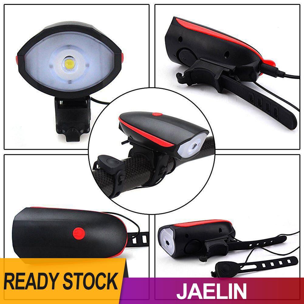 Đèn pha led 5w 240lm xpg chống thấm nước có thể sạc lại có còi cho xe đạp leo núi