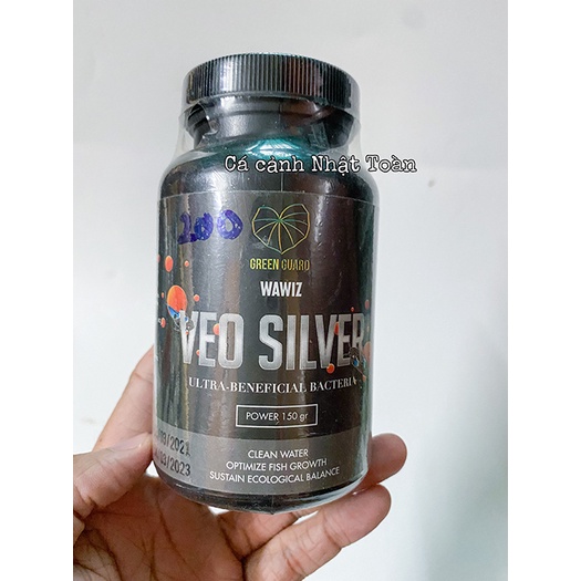 MEN VI SINH WAWIZ VEO SLIVER 150G XỬ LÝ NƯỚC HỒ CÁ