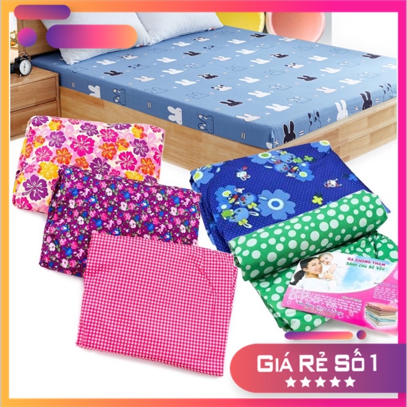 [Ngẫu Nhiên] Drap chống thấm, Ga chống thấm in hình