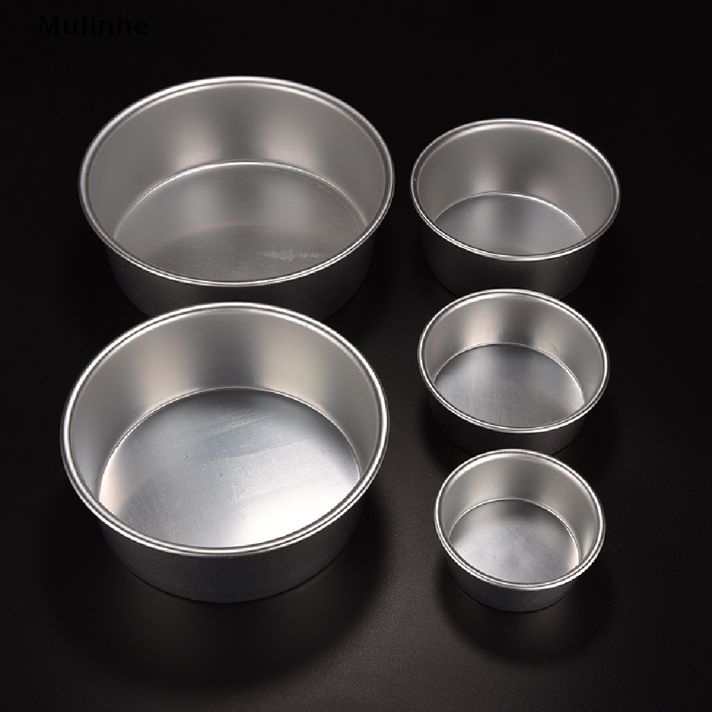 Khuôn nướng bánh hình tròn bằng nhôm có 6 kích cỡ lựa chọn