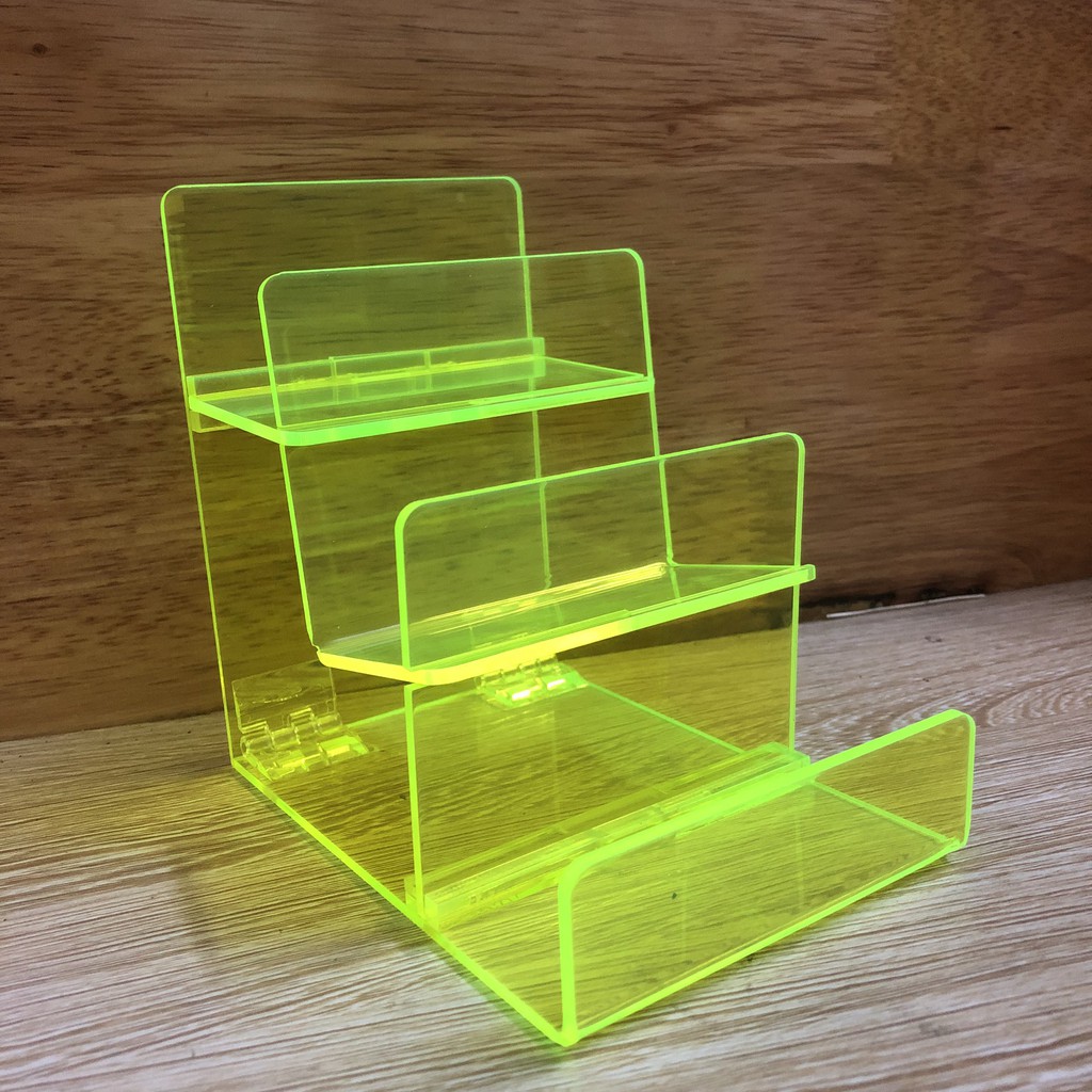 Kệ Mica để ví , kệ mica để túi sách