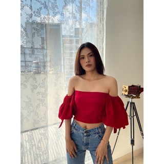 ÁO CROPTOP TAY PHỒNG