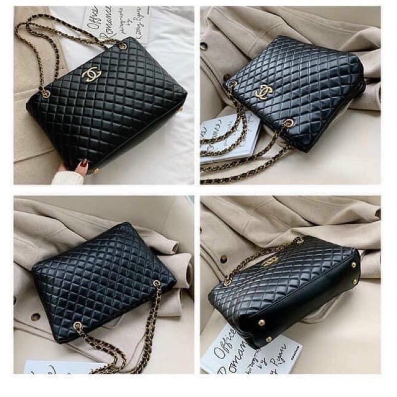 Túi xách công sở trần trám tag X size 35cm