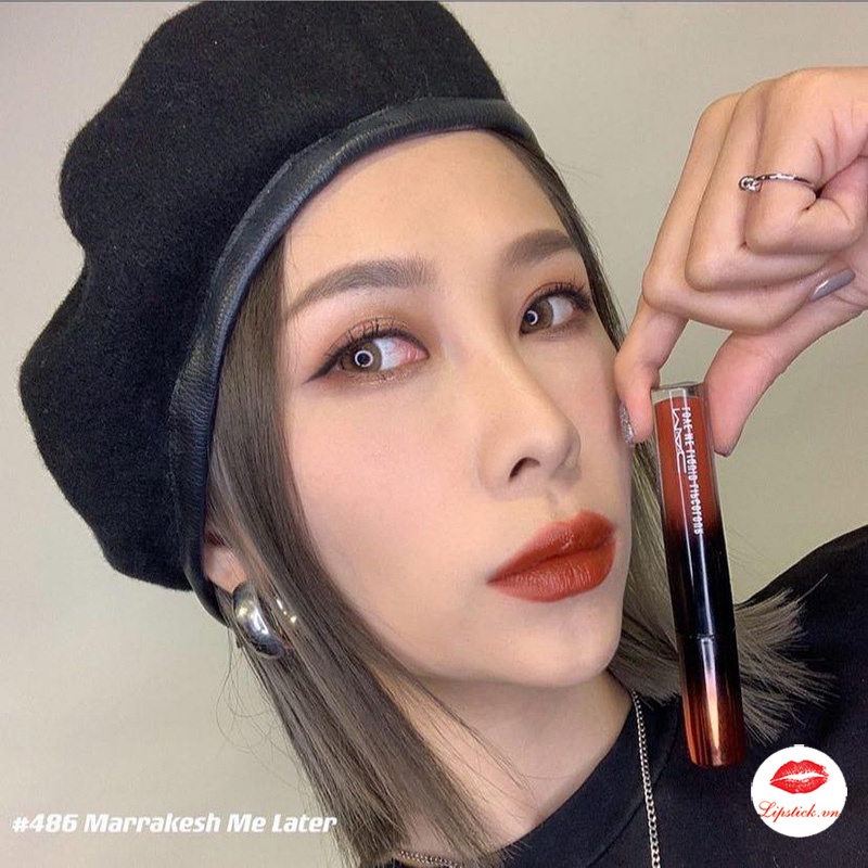 Son kem MAC Love Me Liquid Lipcolour Bunny Beauty hàng đủ bill