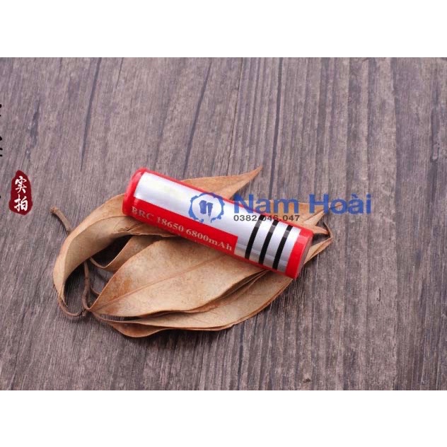 Pin sạc ultrafire 18650 6800mAh 3.7V 4.2V dùng cho đèn pin siêu sáng, quạt pin, thiết bị y tế...