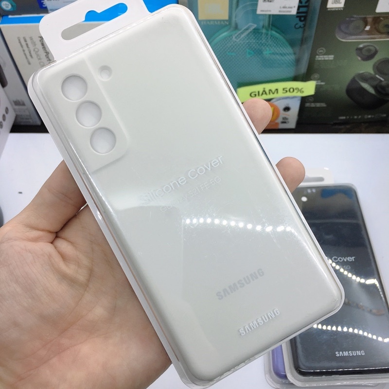 Chính hãng nguyên seal - Ốp lưng Samsung Galaxy S21 FE 5G Silicone Cover