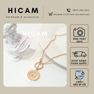 Dây chuyền theface girl phong câch cổ điển HICAM