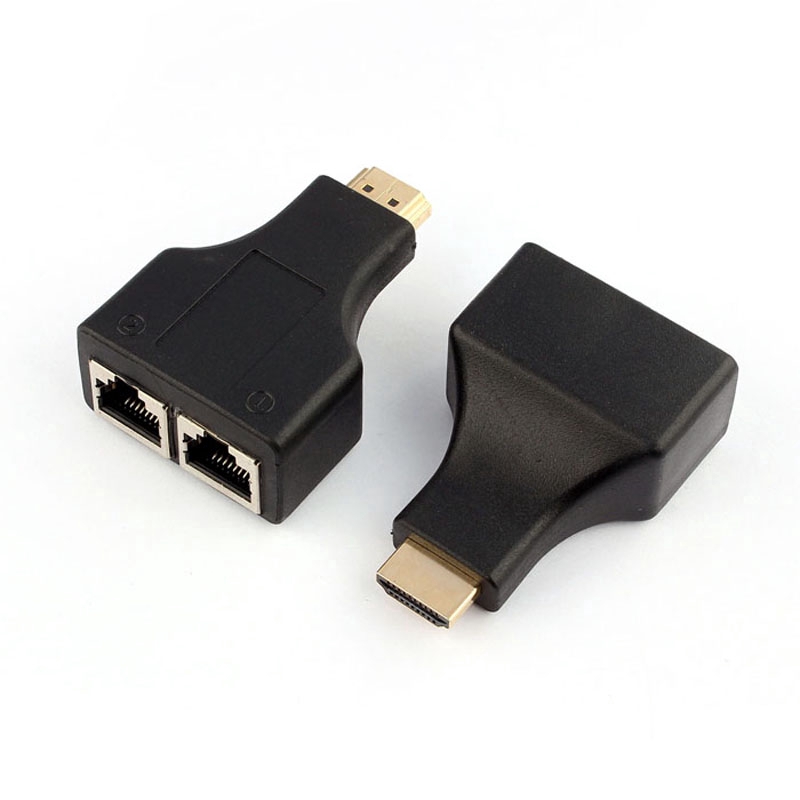 Đầu nối mở rộng cổng HDMI giắc RJ45 tiện dụng cho Cat-5e/6
