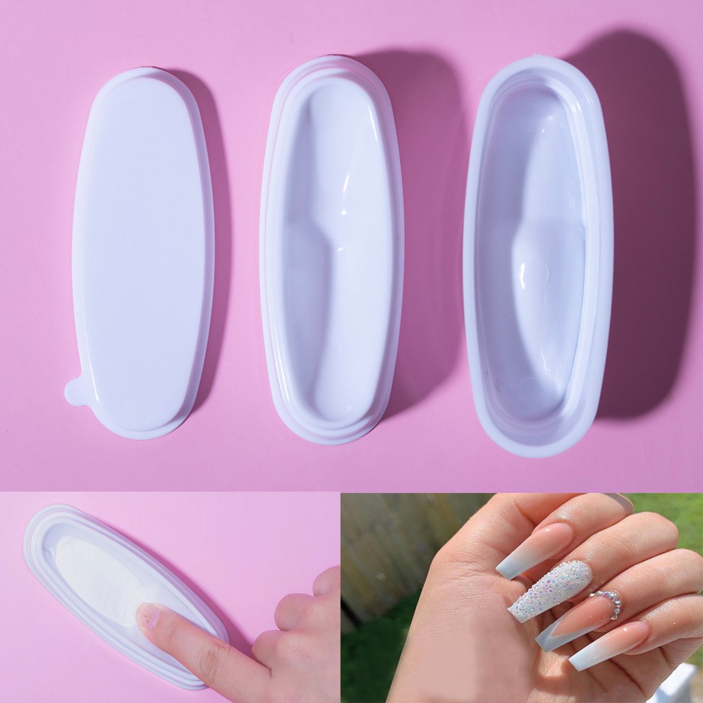 Khay đựng bột nhúng tiện lợi - khay nhúng bột nail chuyên dụng cho dân làm móng