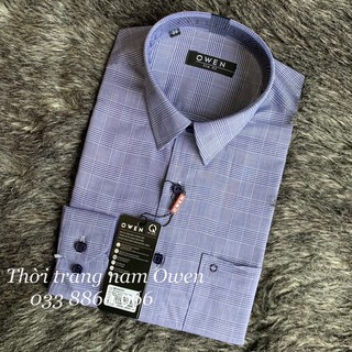 [SIZE 42] OWEN - Áo sơ mi dài tay Owen SLIMFIT chất SỢI TRE 20157