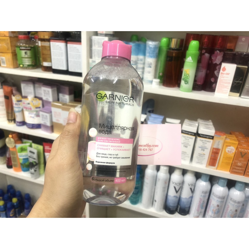 Tẩy trang Garnier Micellar Cleansing Water hàng chính hãng Pháp