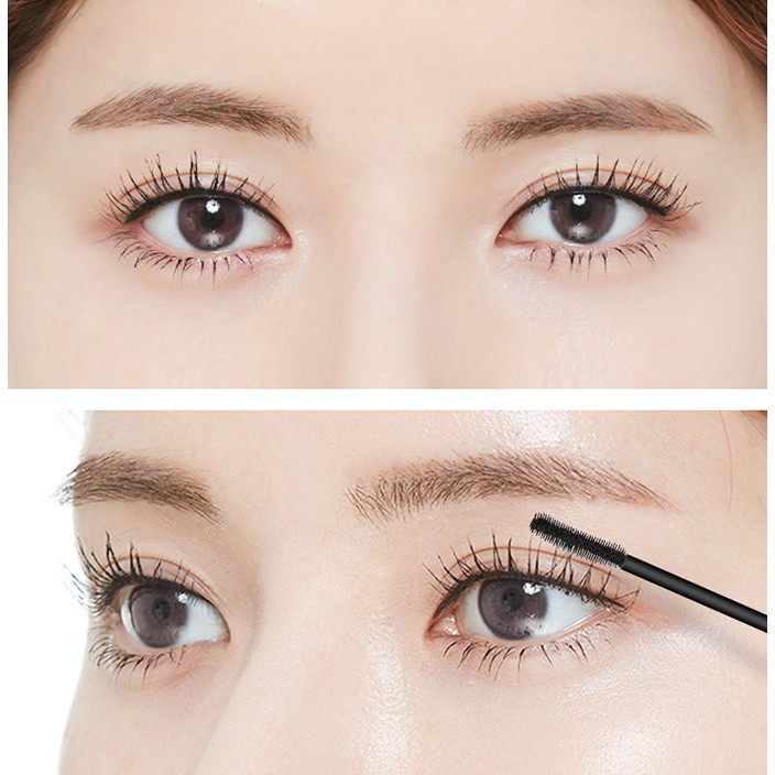 Mascara Beautiful Eyelashes Chuốt Mi Dài Cong, Lâu Trôi Chống Thấm Nước, Đầu Cọ Góc Rộng 8g MS6003