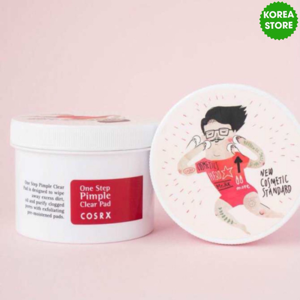 TẨY DA CHẾT COSRX ONE STEP PIMPLE CLEAR PAD