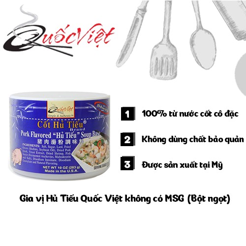 Gia Vị Nấu Hủ Tiếu Nam Vang Cốt Quốc Việt 300g - Nhập Khẩu USA | BigBuy360 - bigbuy360.vn