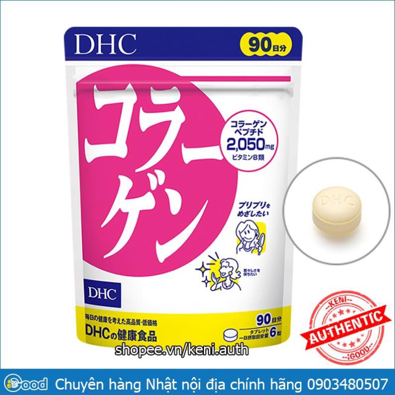 Viên uống DHC collagen 90 ngày Nhật Bản (540 viên)