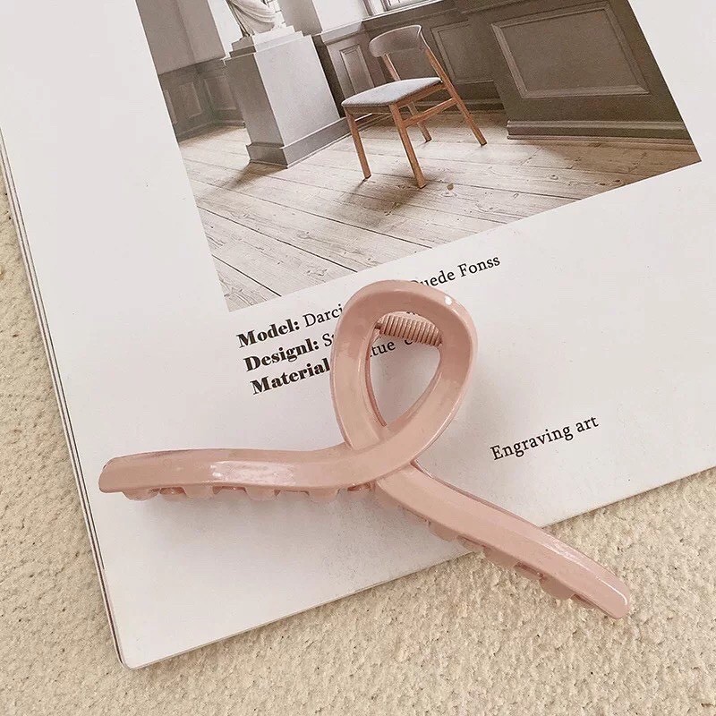 Kẹp tóc càng cua, kẹp tóc xoắn, kẹp răng lược phong cách Hàn Quốc