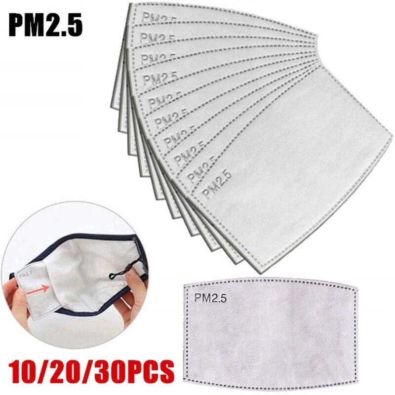 Bộ 10 tấm lọc khẩu trang Pm2.5 cao cấp tiện dụng
