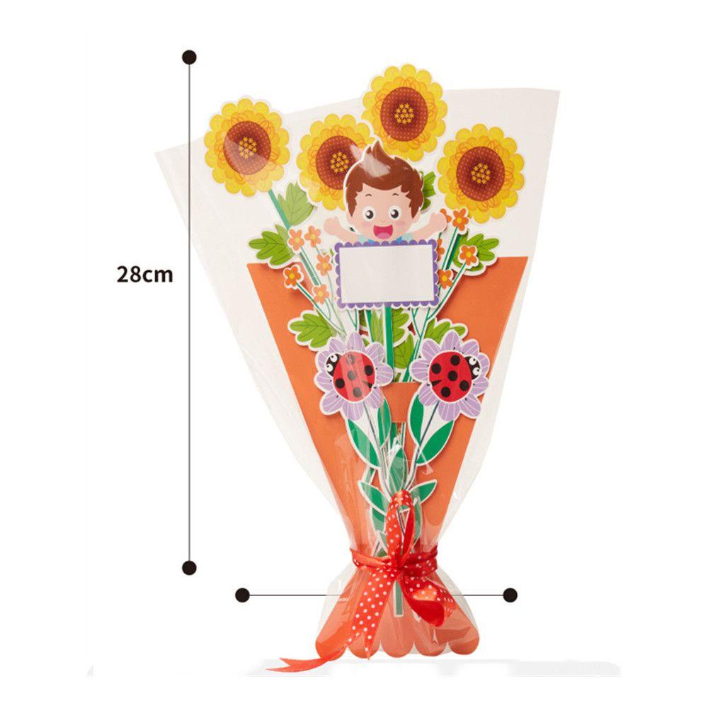 Thiệp Chúc Mừng Ngày Của Mẹ Bằng Giấy Hoa Cẩm Chướng Sáng Tạo