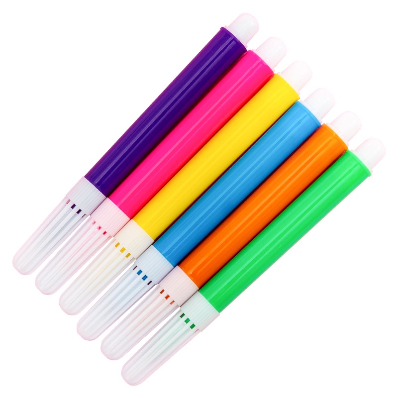 Combo 6 Cây Bút Lông Mini Siêu Dễ Thương Cho Bé Thỏa Sức Tô Vẽ