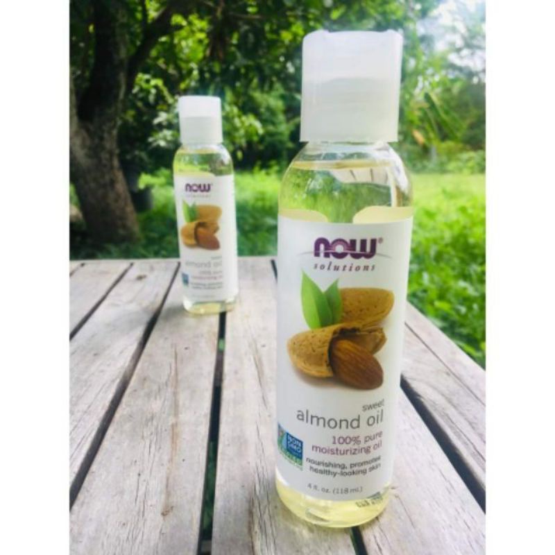 [Date 7/2024] Dầu hạt hạnh nhân dưỡng ẩm Now Almond Oil 118ml