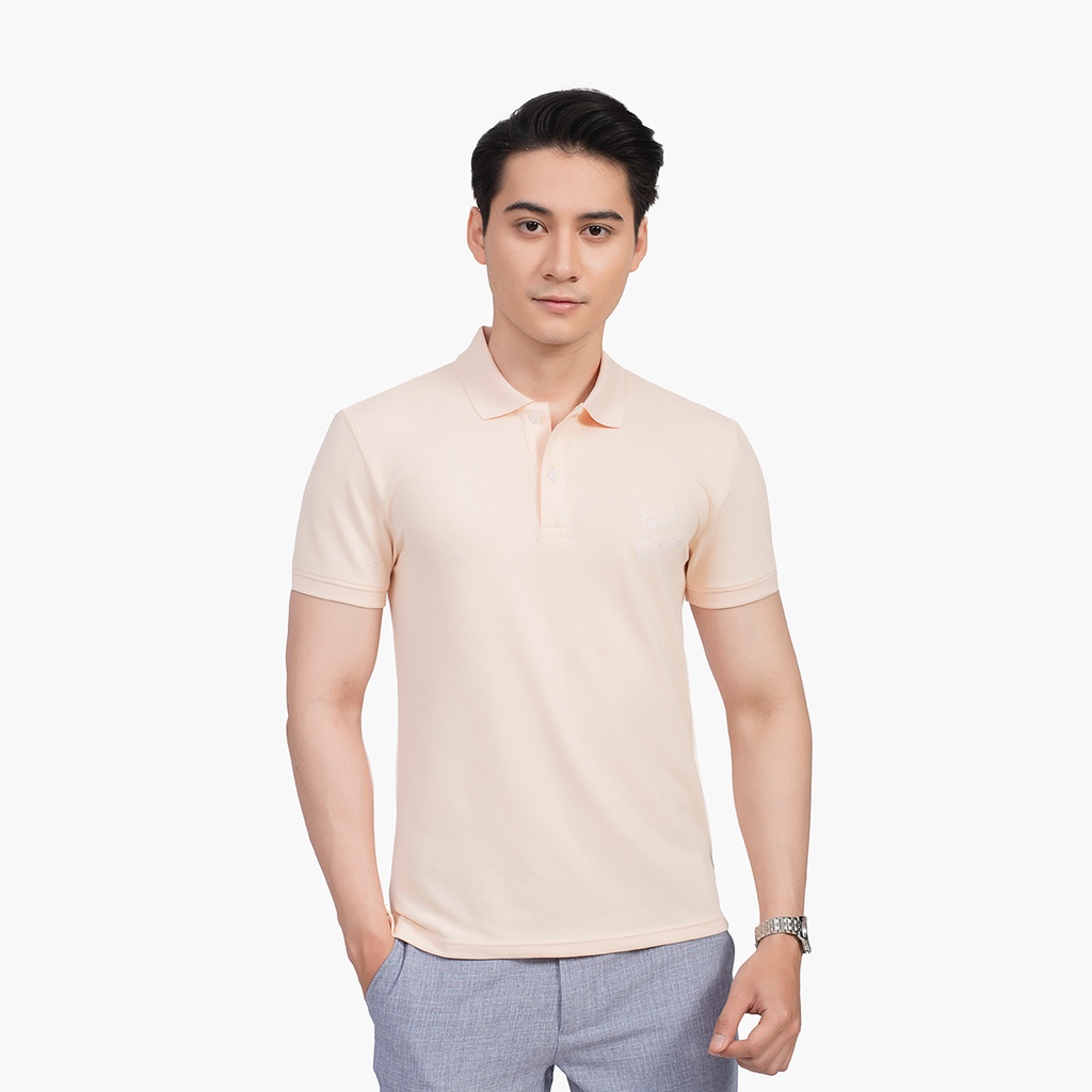 Áo polo nam ngắn tay ARISTINO dáng Slim fit ôm nhẹ, thiết kế đơn giản tinh tế, cotton thoáng khí - APS026S2
