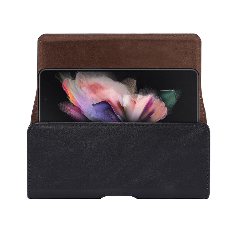 Bao Da Điện Thoại PU Có Đai Thắt Lưng Cho Samsung Galaxy Z fold 3 2 F9260 F9160 F9000 W22 W21 5g