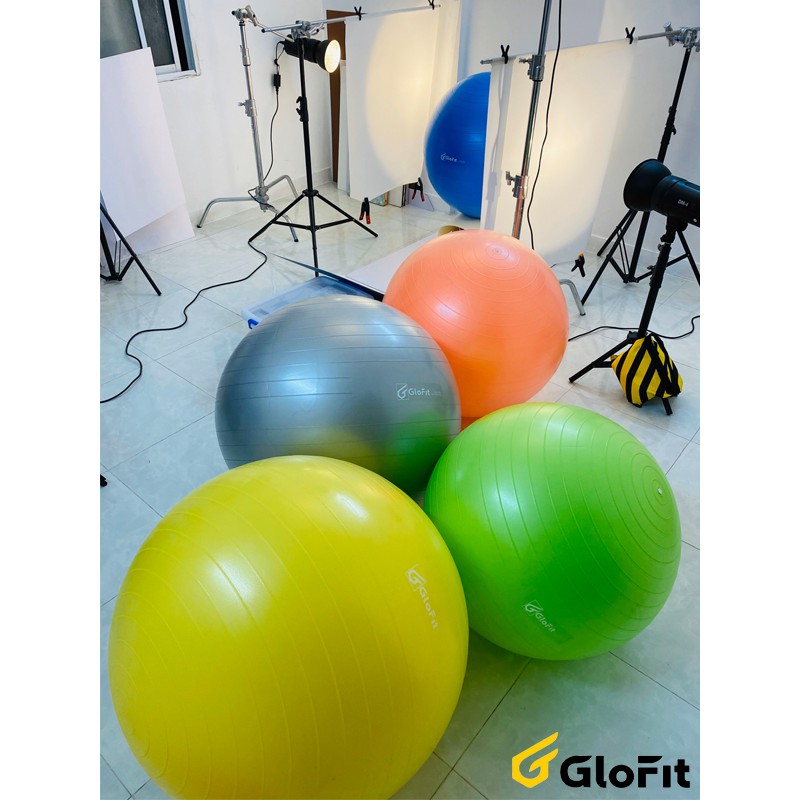 ⇪ Bóng Tập Gym, Bóng Yoga Glofit GFY001 - Màu Xám | Gymball, Yogaball Glofit GFY001 - Grey Color