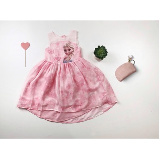 Váy Elsa cho bé gái [HM Authentic] - Ảnh thật