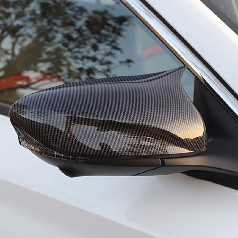 Ốp Gương Chiếu Hậu Bằng Sợi Carbon Cho Xe Hơi MG 5 MG5 2021