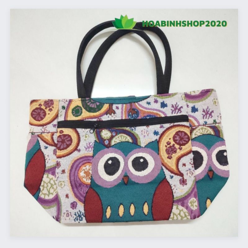 TÚI THỔ CẨM CÚC DỪA ĐI CHƠI, ĐI HỌC, ĐI LÀM TIỆN LỢI