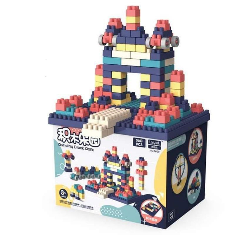 Bộ đồ chơi Lego 520 chi tiết cho bé lắp ráp và sáng tạo