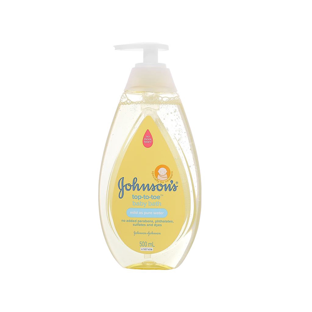 Sữa tắm gội toàn thân cho bé Johnson's Baby Top To Toe 500ml