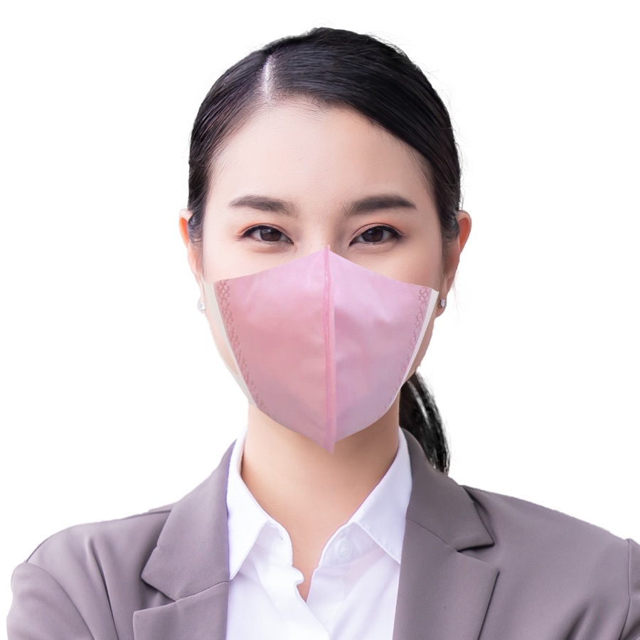 Khẩu Trang 3D mask màu Hồng