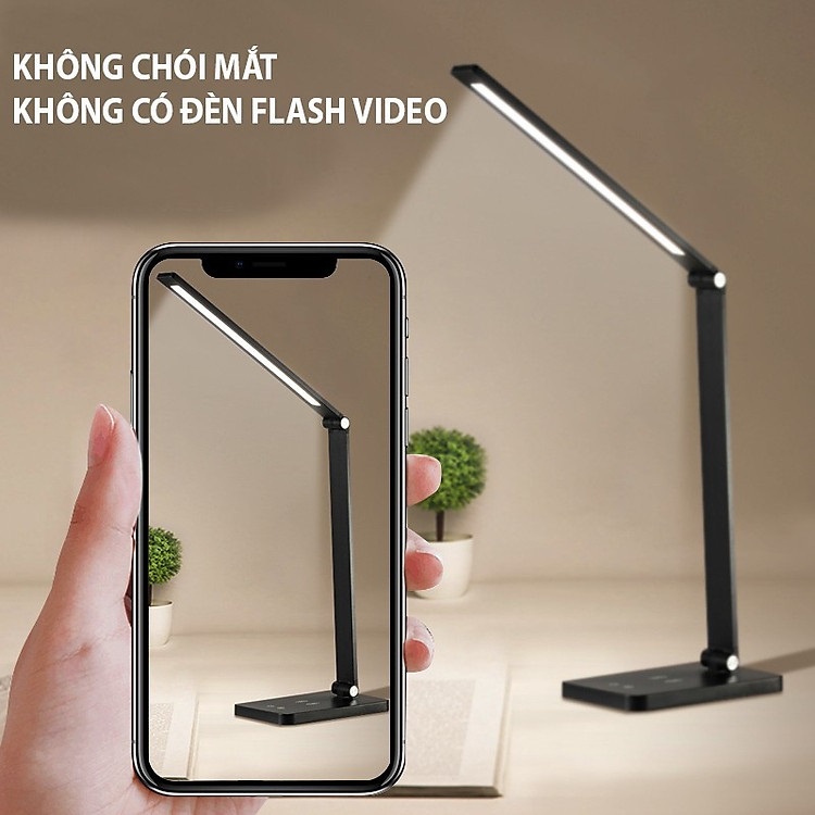 Đèn LED Để Bàn Chống Cận MT-856 Công Tắc Cảm Ứng 5 Chế Độ Sáng- Cổng USB ouput 5V1A