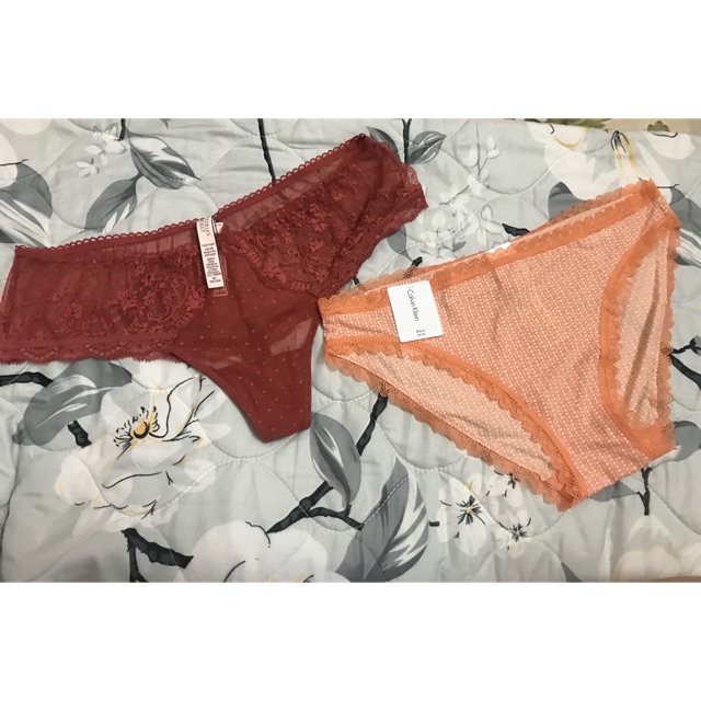 Combo 2 quần lót size M [ hàng sẵn ] . Victoria và Ck