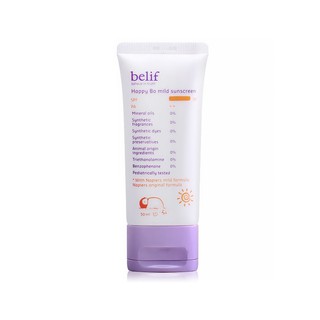 BELIF (Hàng Mới Về) Kem Chống Nắng Dạng Sữa Happy Bo 50ml