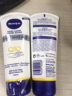 Kem dưỡng da tay Nivea Q10