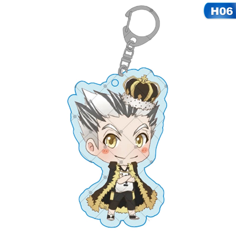 flowersqueen Móc Khóa Hoạt Hình Anime Haikyuu!! Xinh Xắn