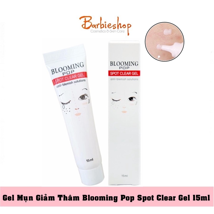 Gel Mụn, Giảm Thâm Blooming Pop Spot Clear Gel 15ml