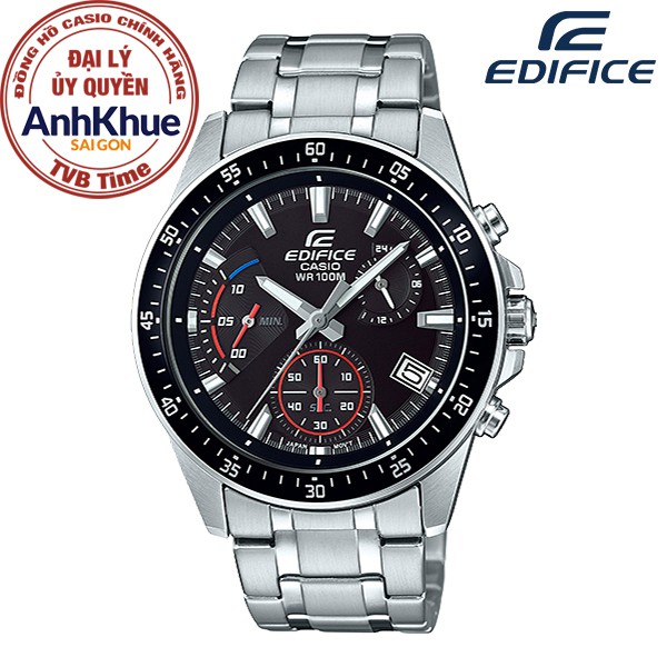 Đồng hồ nam dây kim loại Casio Edifice chính hãng Anh Khuê EFV-540D-1AVUDF