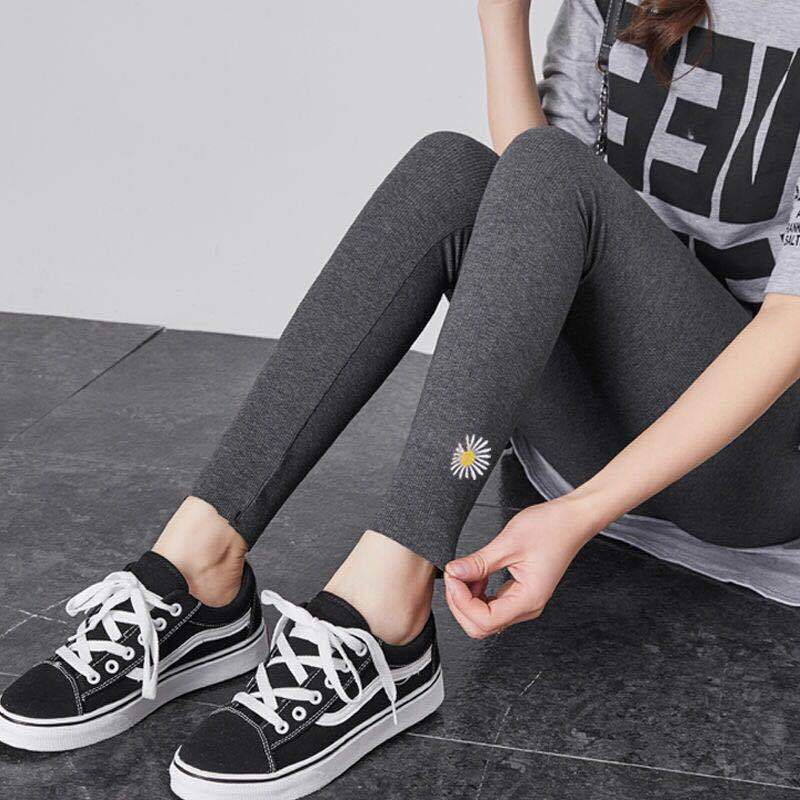 Quần Legging Thêu Họa Tiết Hoa Dành Cho Phụ Nữ Mang Thai | BigBuy360 - bigbuy360.vn