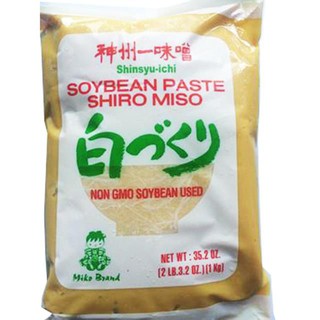 Tương Miso trắng Shiro Miso 1kg chế biến món ngon chuẩn Nhật
