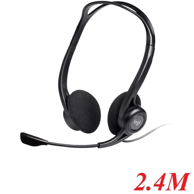 Logitech H370 tai nghe vi tính giắc cắm usb 2.4m 96917