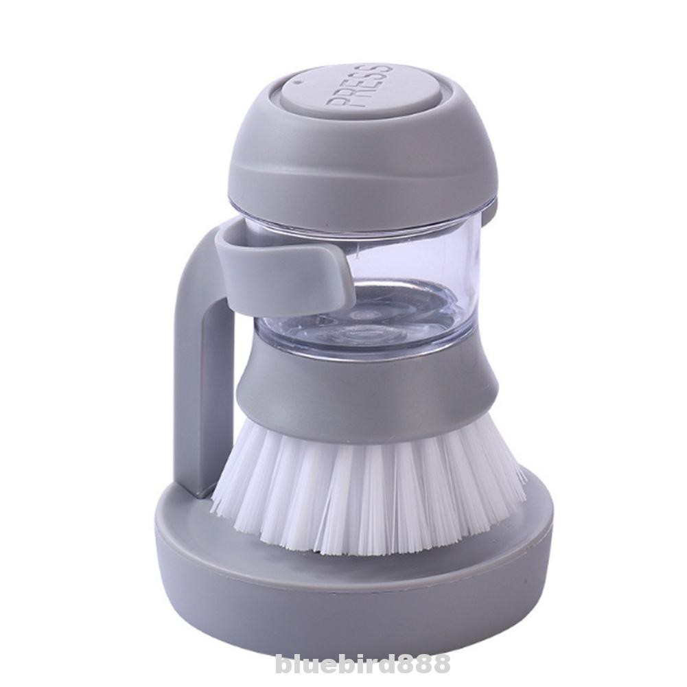 Base Clean Tools Dispenser Soap Wash Cookware Automatic With Washing Up Liquid Dish Brush