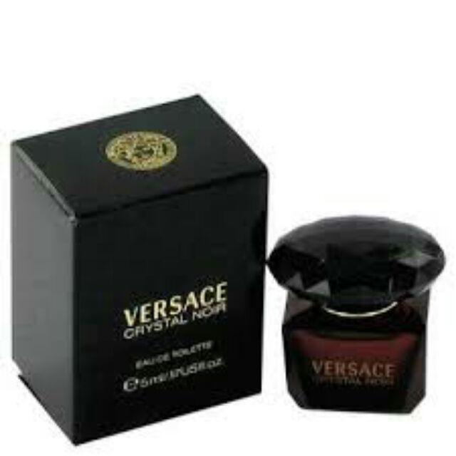 [Siêu Rẻ]Nước hoa Versace Crystal Noir 5ml đen