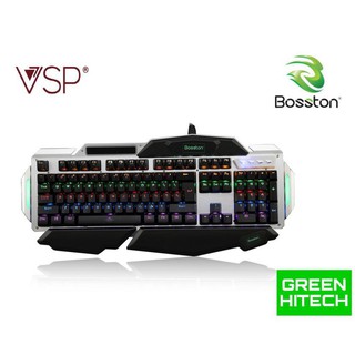 Bàn Phím Cơ Bosston MK915 Blue Switch -LED