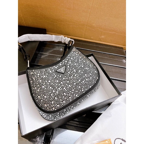 TÚI PRADA CLEO ĐÁ SUPER FULL BOX